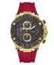 GW0802G2 GUESS Mens Red 2-Tone Multi-function Watch