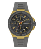 GW0803G1 GUESS Mens Gray Gold Tone Multi-function Watch