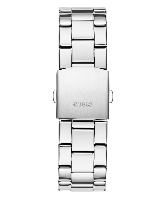 GW0804G2 GUESS Mens Silver Tone Analog Watch back