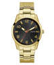 GUESS Mens Gold Tone Analog Watch GW0804G3