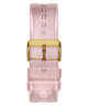 GW0806G4 GUESS Mens Pink Clear Multi-function Watch back view