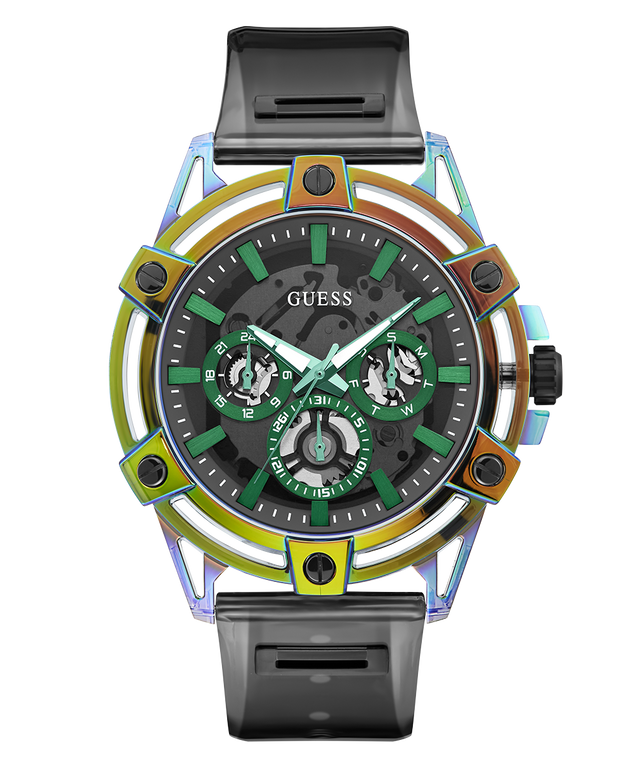 GW0806G5 GUESS Mens Black Multi-function Watch