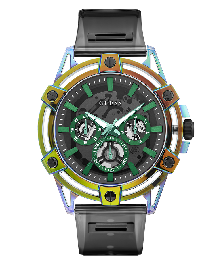 GW0806G5 GUESS Mens Black Multi-function Watch