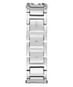 GW0807L1 GUESS Ladies Silver Tone Analog Watch back view