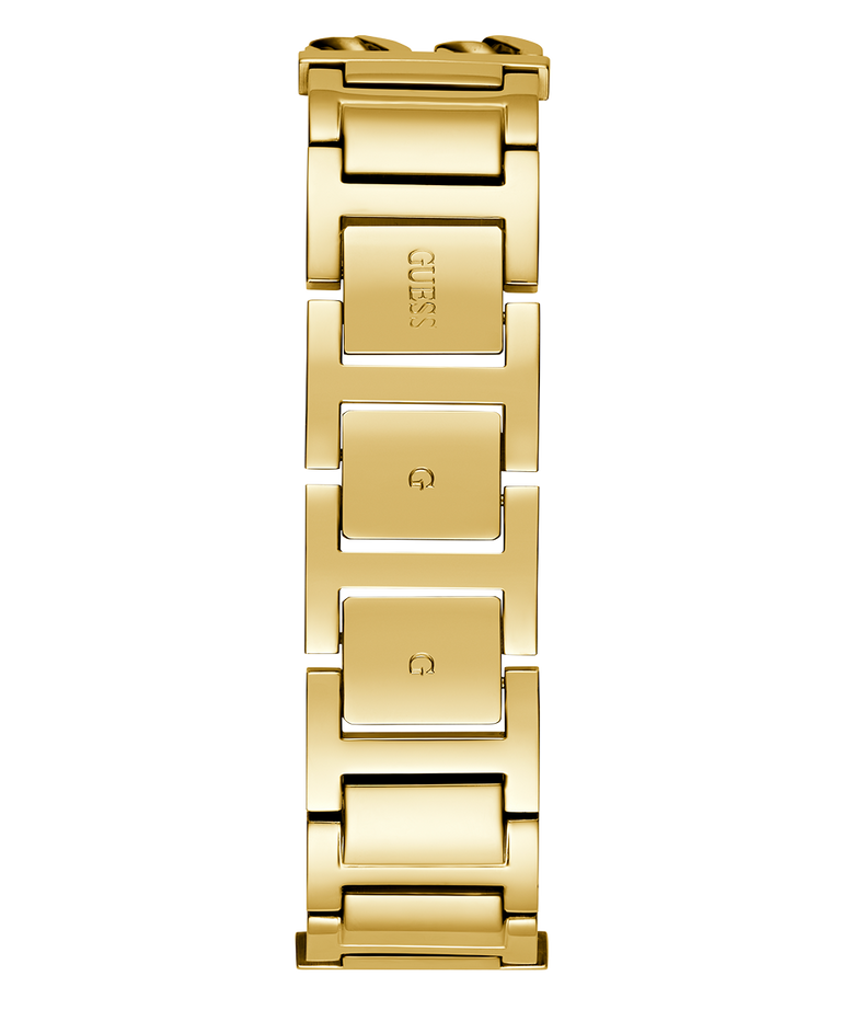 GW0807L2 GUESS Ladies Gold Tone Analog Watch back view