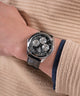 GW0809G1 GUESS Mens Silver Tone Multi-function Watch Box Set watch on wrist