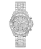 GW0812L1 40th Anniversary Limited Edition GUESS Ladies Silver Tone Multi-function Watch