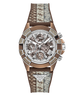 40th Anniversary Special Edition GUESS Ladies Brown Coffee Multi-function Watch