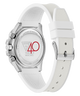 40th Anniversary Special Edition GUESS Ladies White Silver Tone Multi-function Watch caseback