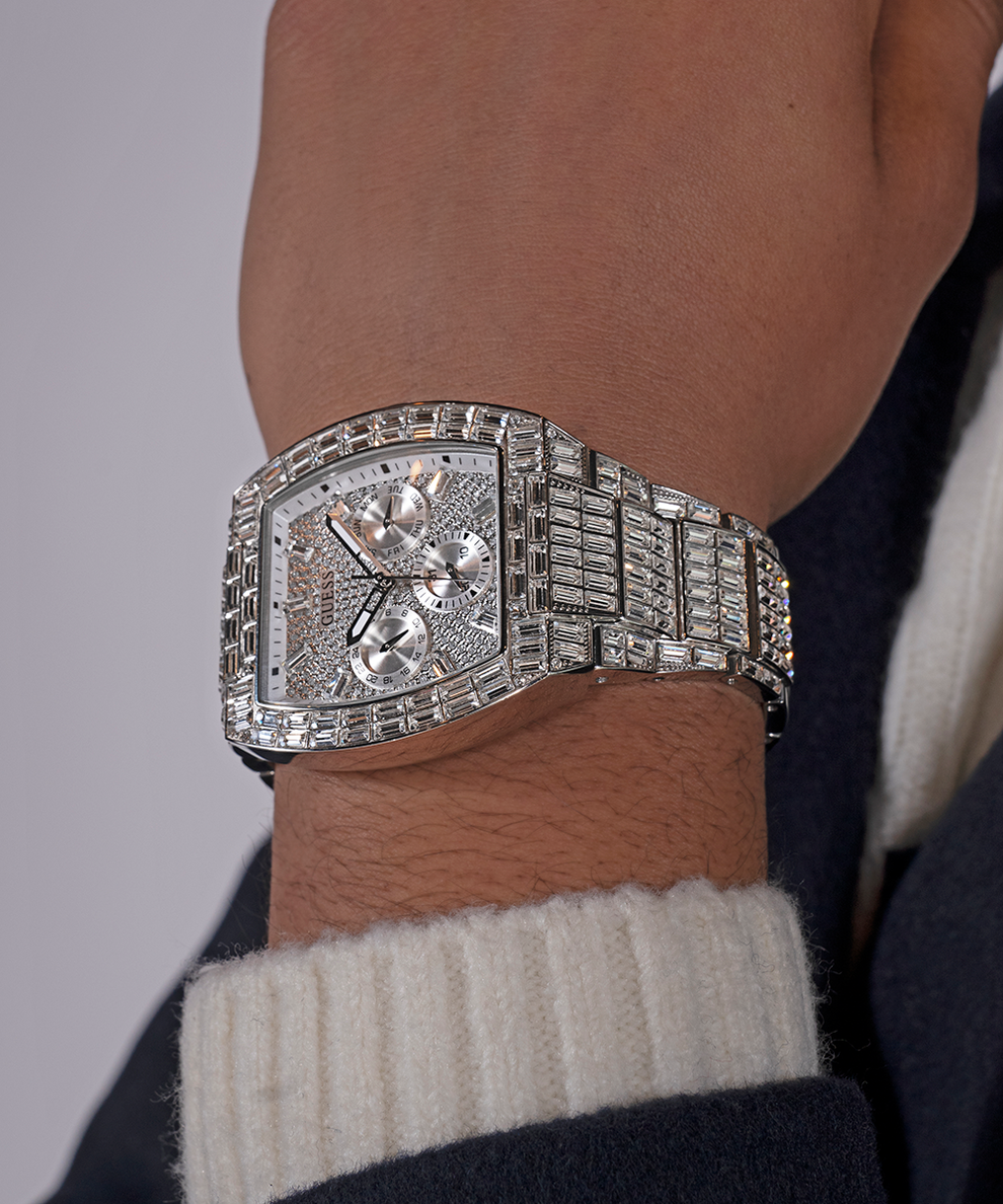 Guess watch iced out discount