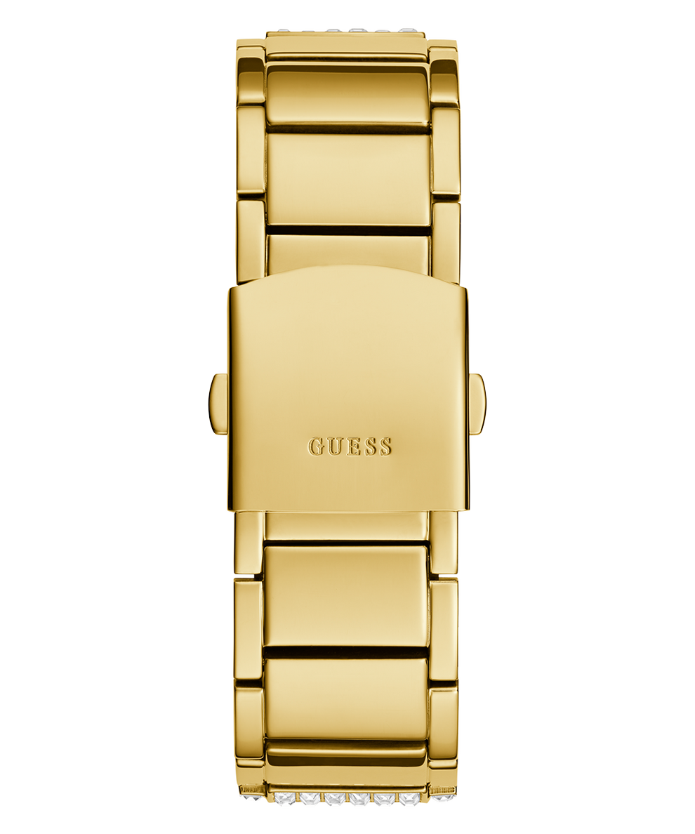 GW0816G2 40th Anniversary Limited Edition GUESS Mens Gold Tone Multi-function Watch back