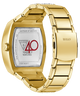 GW0816G2 40th Anniversary Limited Edition GUESS Mens Gold Tone Multi-function Watch caseback