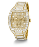 GW0816G2 40th Anniversary Limited Edition GUESS Mens Gold Tone Multi-function Watch angle