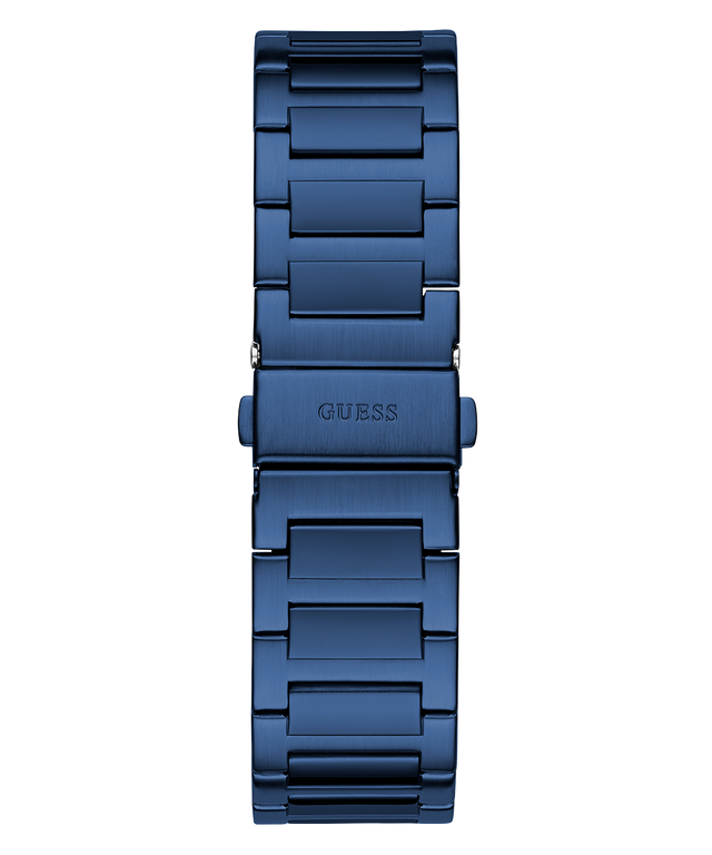 GW0833G1 GUESS Mens Blue Analog Watch back view