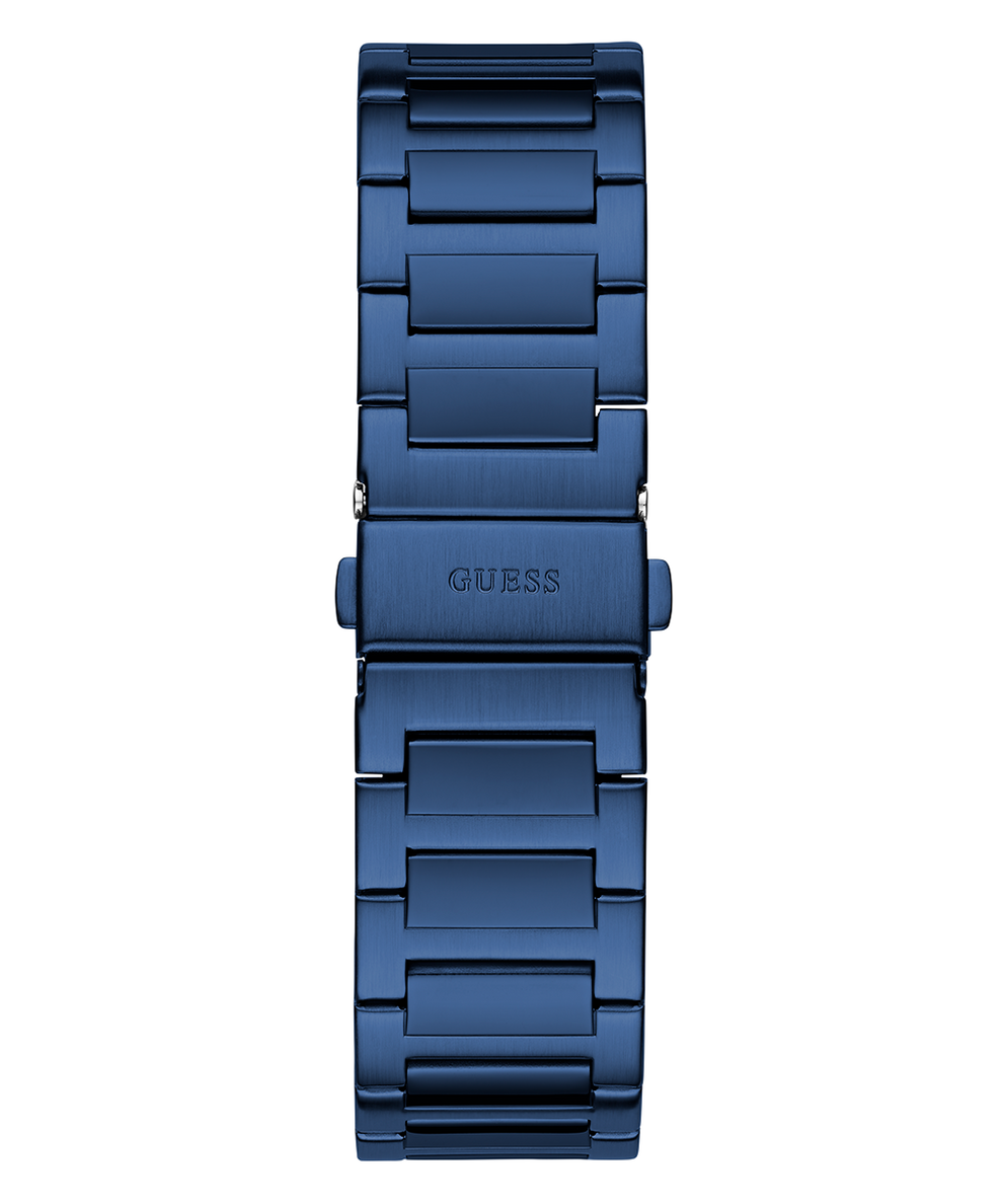 GW0833G1 GUESS Mens Blue Analog Watch back view