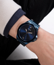 GW0833G1 GUESS Mens Blue Analog Watch lifestyle watch on wrist