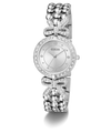 GW0838L1 GUESS Ladies Silver Tone Analog Watch angle