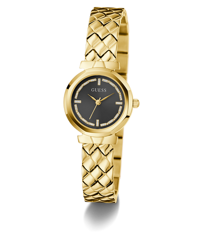 GW0839L2 GUESS Ladies Gold Tone Analog Watch angle