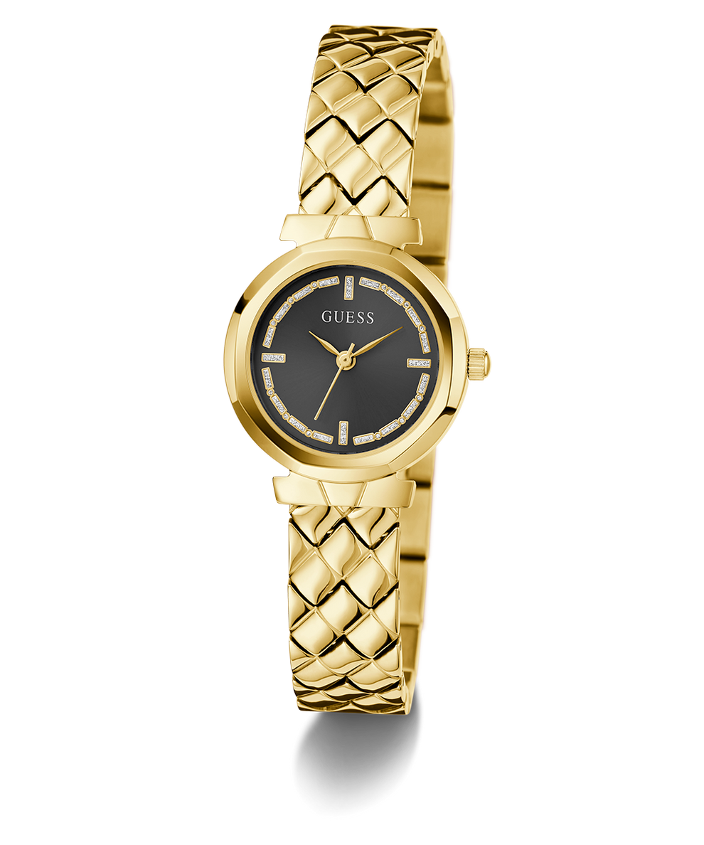 GW0839L2 GUESS Ladies Gold Tone Analog Watch angle