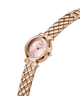 GW0839L3 GUESS Ladies Rose Gold Tone Analog Watch lifestyle angle