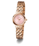 GW0839L3 GUESS Ladies Rose Gold Tone Analog Watch angle