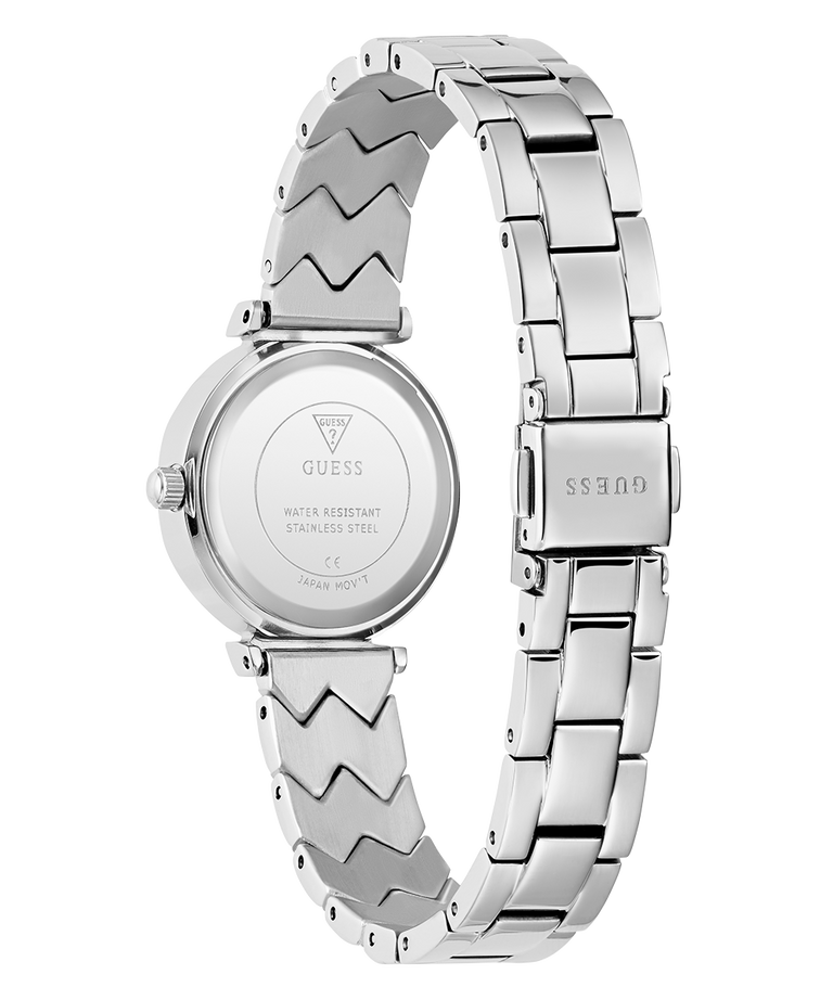 Guess Ladies Mini Rumour Silver Dial, Silver Case & Band - GW0839L4 GUESS Guess Ladies Mini Rumour Silver Dial, Silver Case & Band - GW0839L4 GUESS
