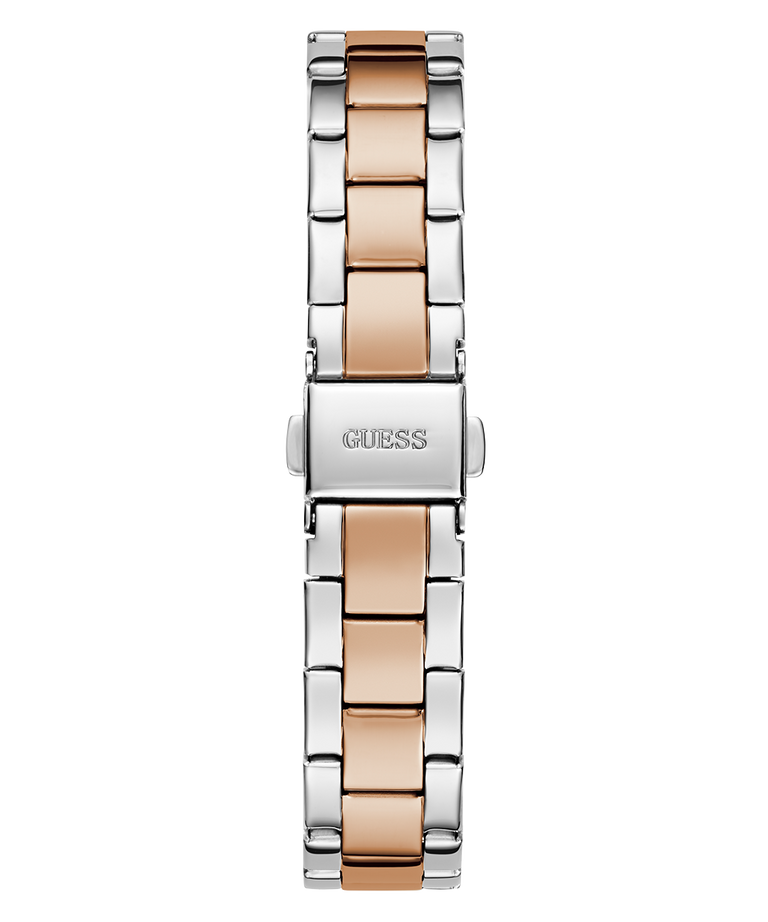 Guess Ladies Mini Luna 2-Tone Rose Gold, Silver Dial - GW0841L3 GUESS Guess Ladies Mini Luna 2-Tone Rose Gold, Silver Dial - GW0841L3 GUESS