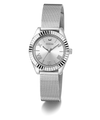 GW0842L1 GUESS Ladies Silver Tone Analog Watch angle