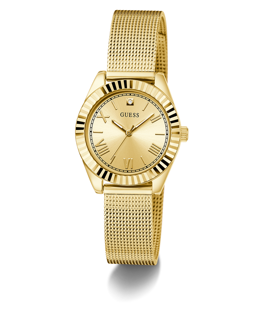 GW0842L2 GUESS Ladies Gold Tone Analog Watch angle