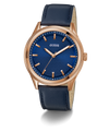 GW0846G2 GUESS Mens Navy Rose Gold Tone Analog Watch angle