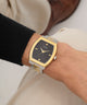 GW0847G1 GUESS Mens 2-Tone Analog Watch watch on model