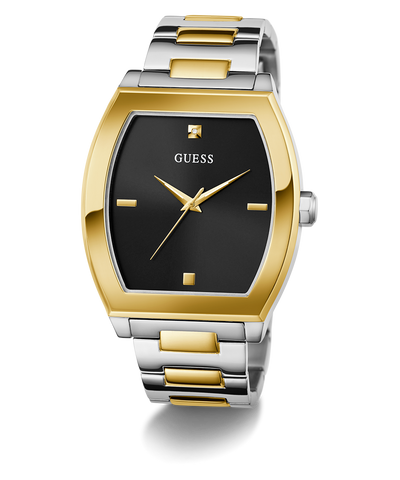 GW0847G1 GUESS Mens 2-Tone Analog Watch angle