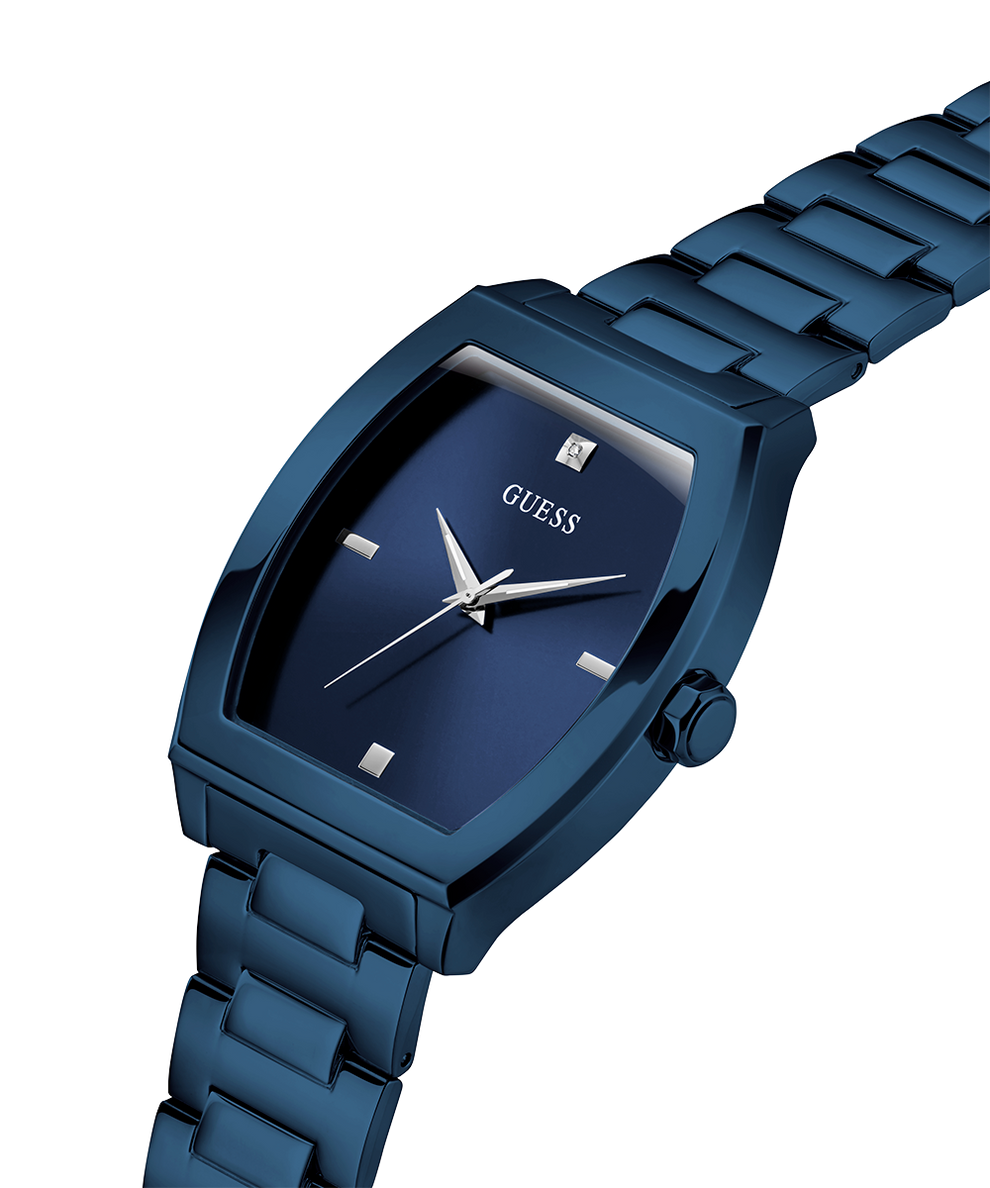 GW0847G2 GUESS Mens Blue Analog Watch lifestyle angle