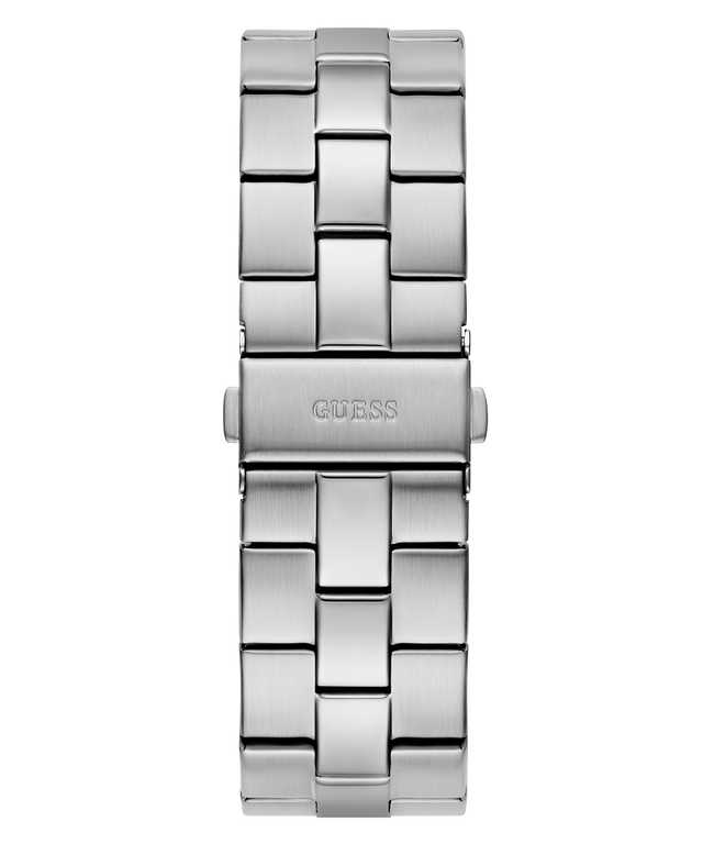 GW0849G1 GUESS Mens Silver Tone Analog Watch back