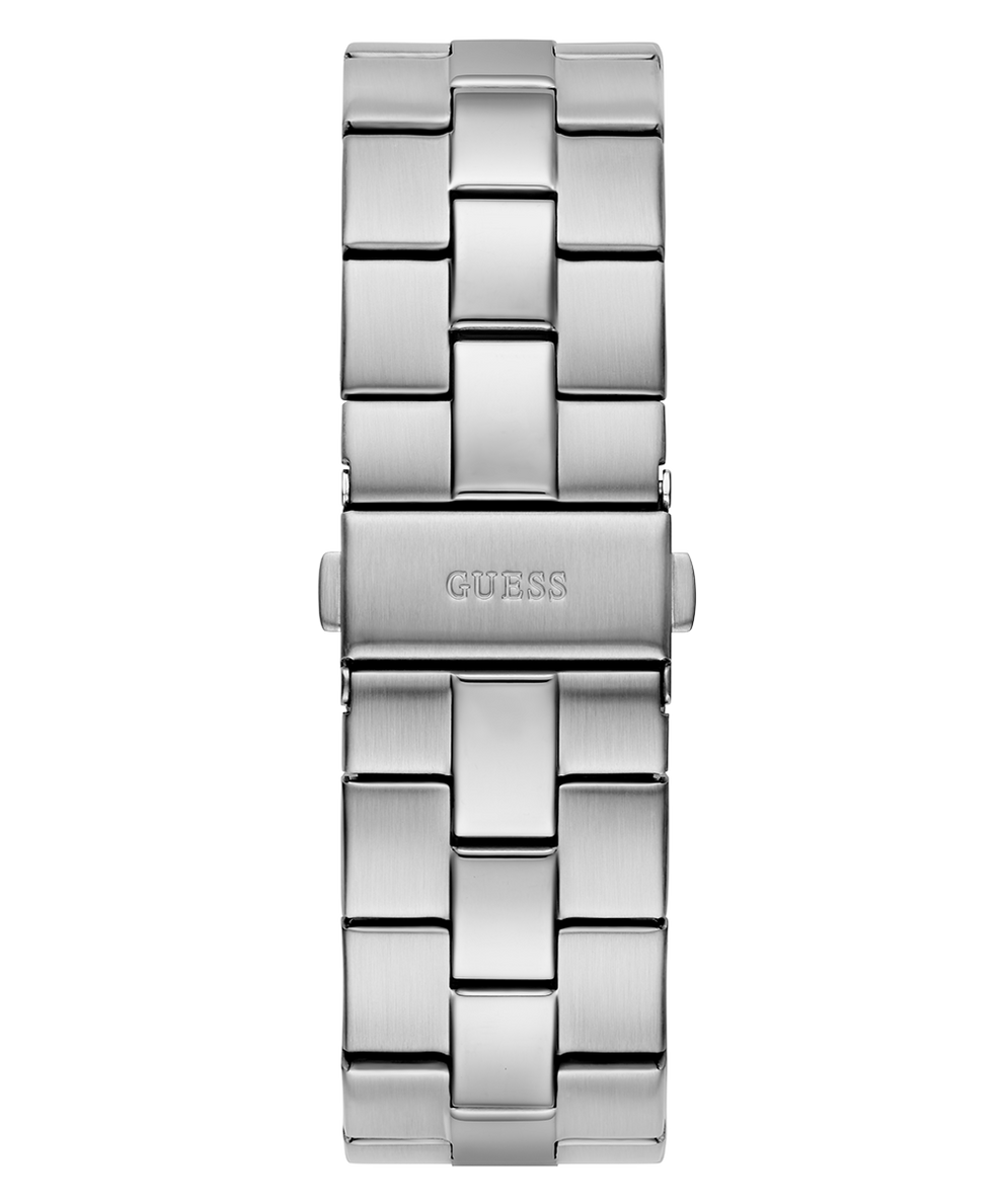 GW0849G1 GUESS Mens Silver Tone Analog Watch back