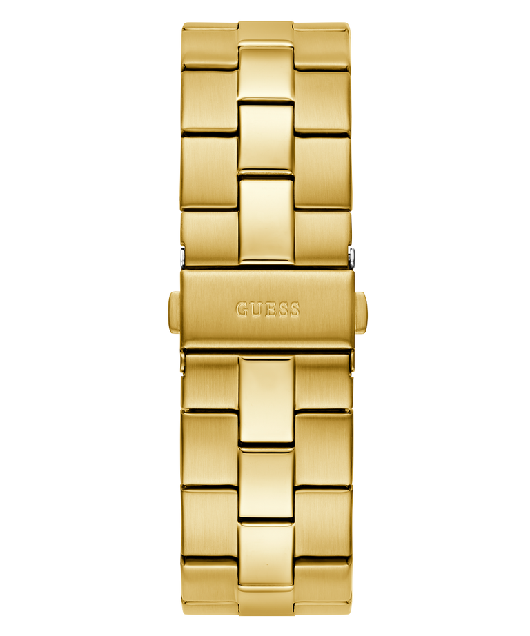 GW0849G2 GUESS Mens Gold Tone Analog Watch back