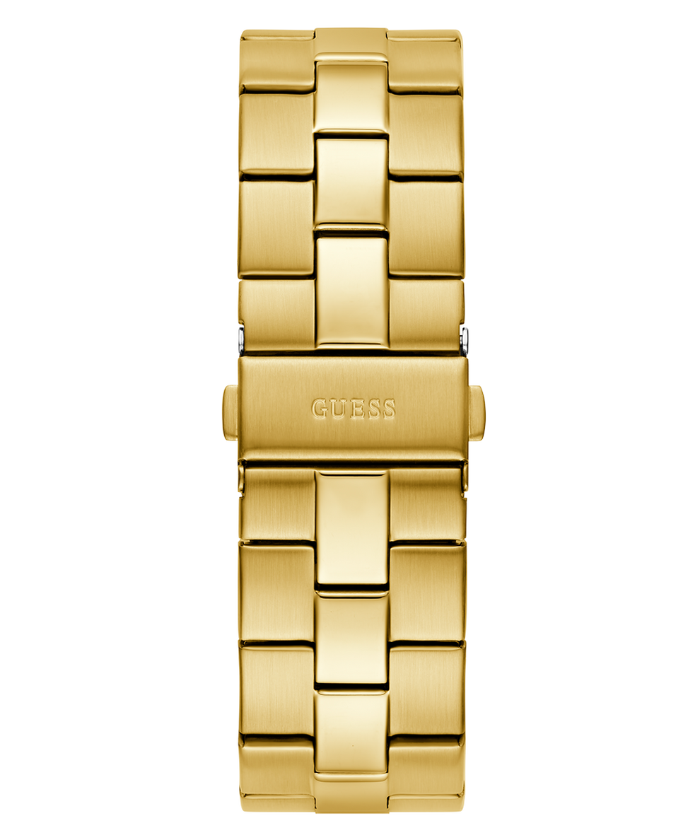 GW0849G2 GUESS Mens Gold Tone Analog Watch back