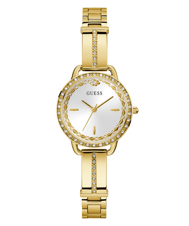 GW0856L1 GUESS Limited Edition Lunar New Year Ladies Gold Tone Analog Watch