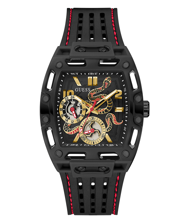 GW0857G1 GUESS Limited Edition Lunar New Year Mens Black Multi-function Watch