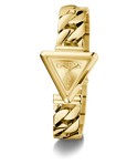 GW0859L2 GUESS Ladies Gold Tone Analog Watch angle