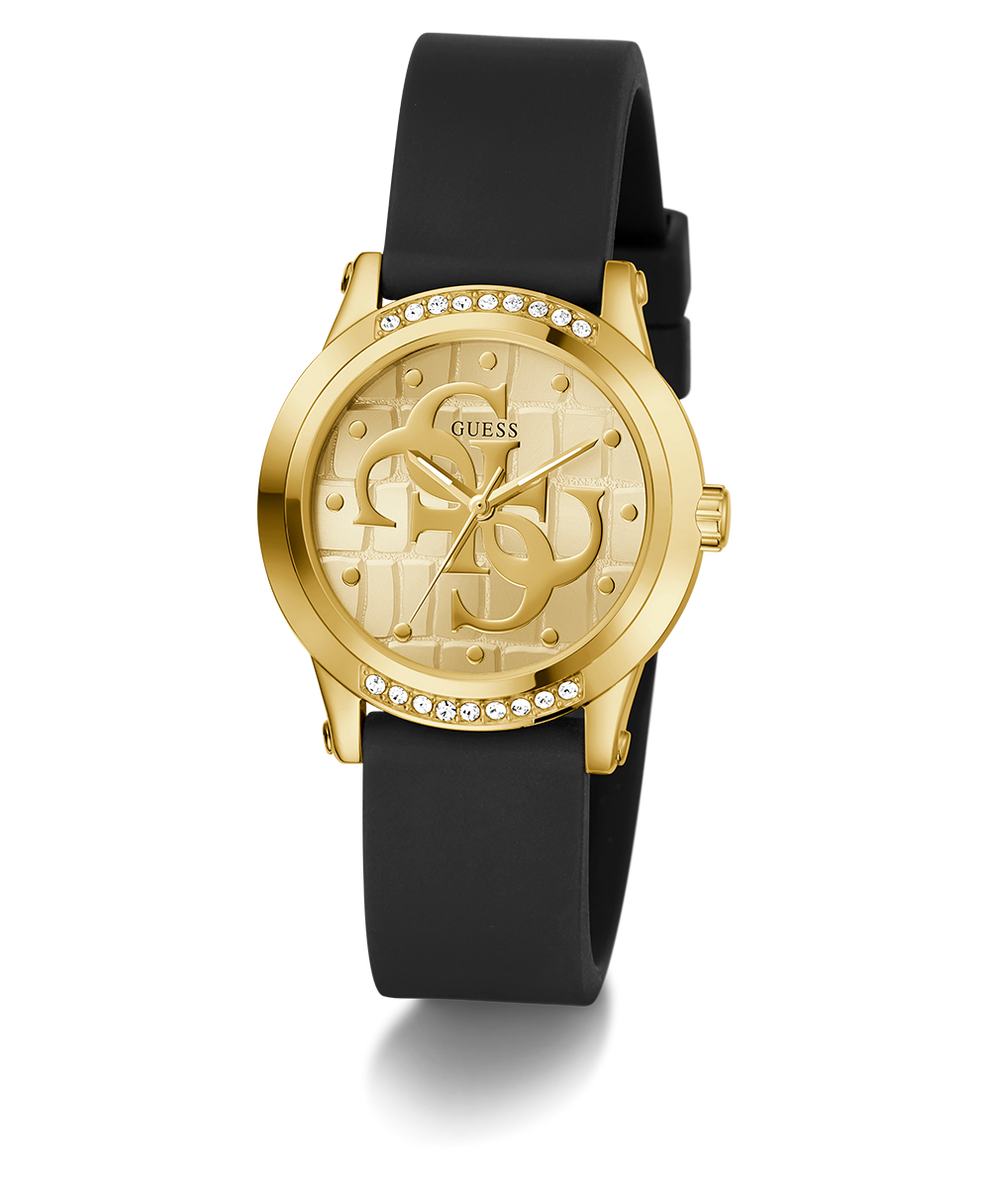 GUESS Ladies Black Gold Tone Analog Watch - GW0860L1 | GUESS GUESS Ladies Black Gold Tone Analog Watch - GW0860L1 | GUESS