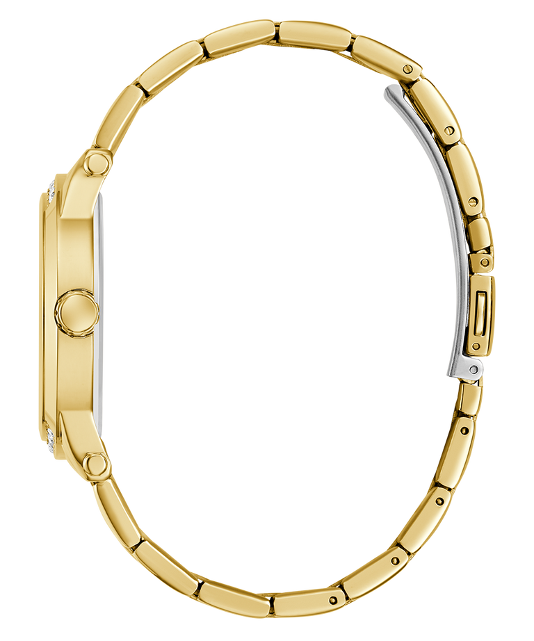 GUESS Ladies Gold Tone Analog Watch
