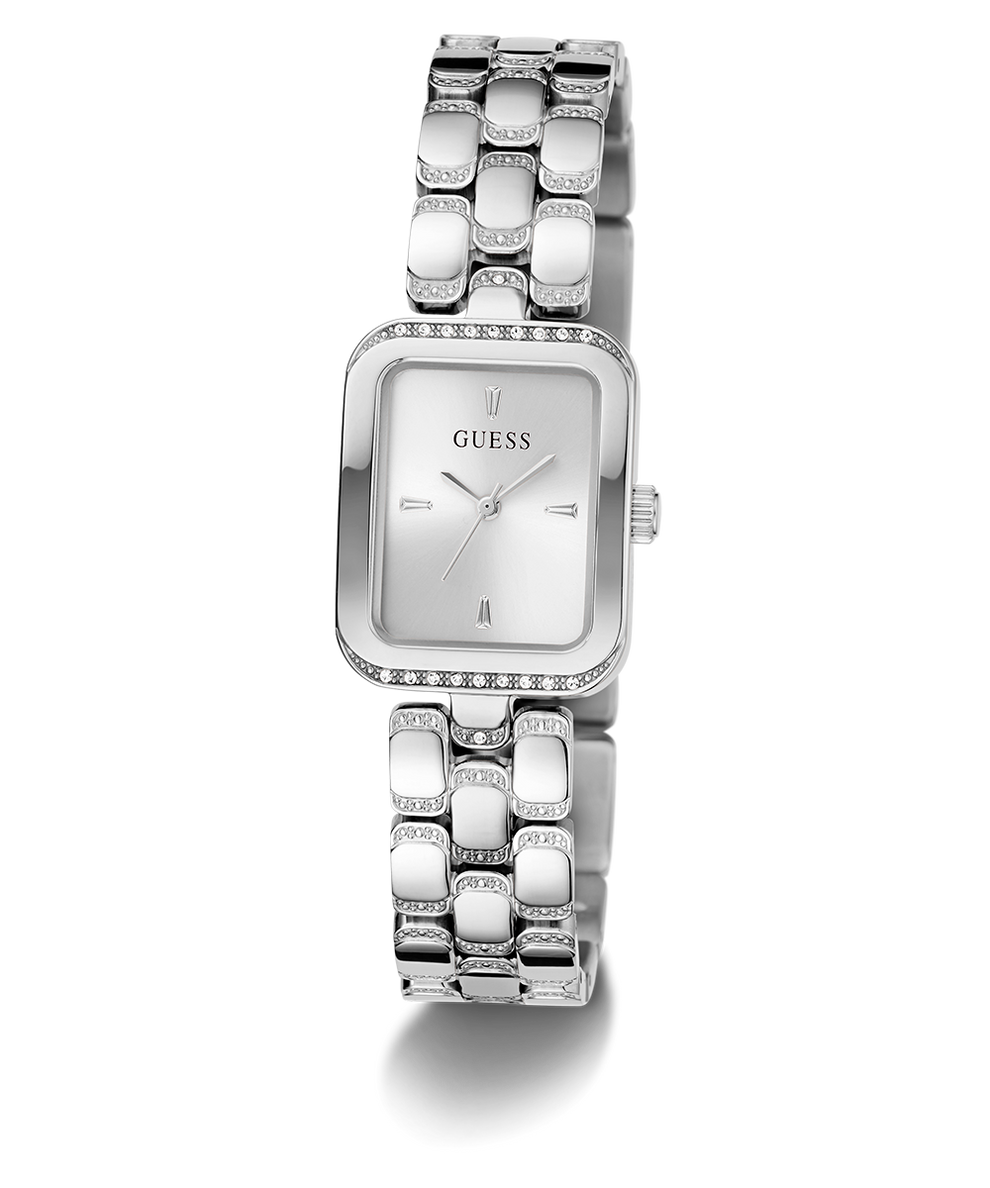 GUESS Ladies Silver Tone Analog Watch GW0865L1 GUESS Watches US