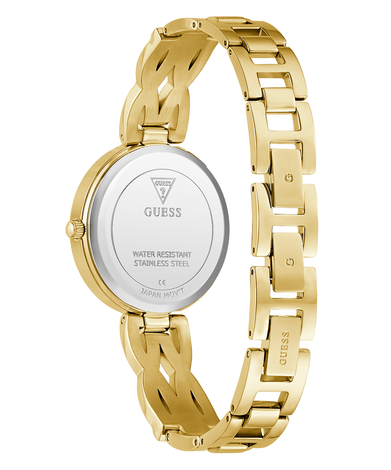 Guess Ladies Coral Glitz Gold Tone Watch - GW0868L2 GUESS Guess Ladies Coral Glitz Gold Tone Watch - GW0868L2 GUESS