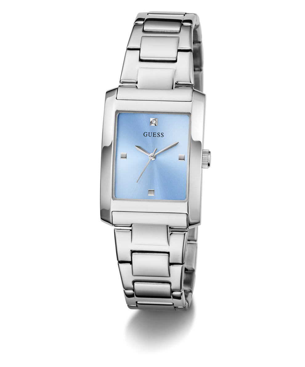 GUESS Ladies Silver Tone Analog Watch GW0876L1 GUESS Watches US