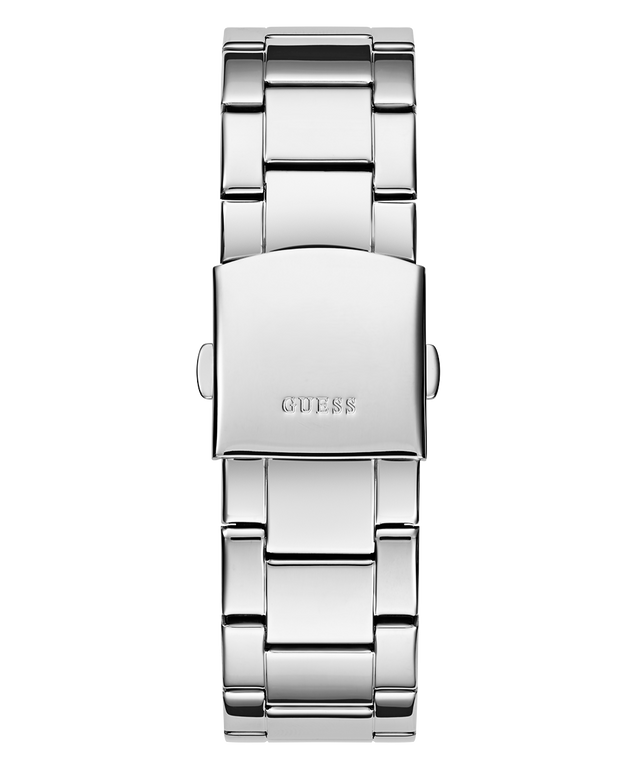 GW0900G1 GUESS Mens Silver Tone Multi-function Watch back