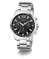 GW0900G1 GUESS Mens Silver Tone Multi-function Watch angle