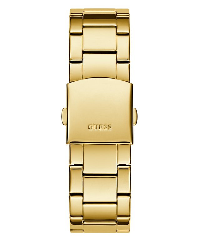 GW0900G3 GUESS Mens Gold Tone Multi-function Watch back