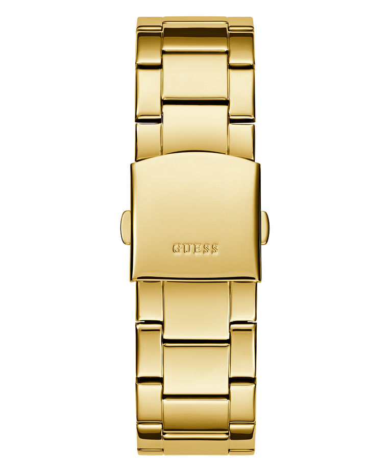 GW0900G3 GUESS Mens Gold Tone Multi-function Watch back