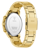 GW0900G3 GUESS Mens Gold Tone Multi-function Watch side and caseback